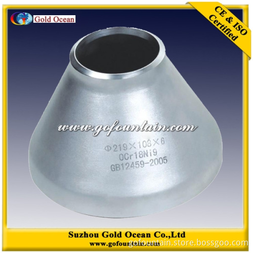 Ss304 Fountain Pipe Reducer Pipe Fitting